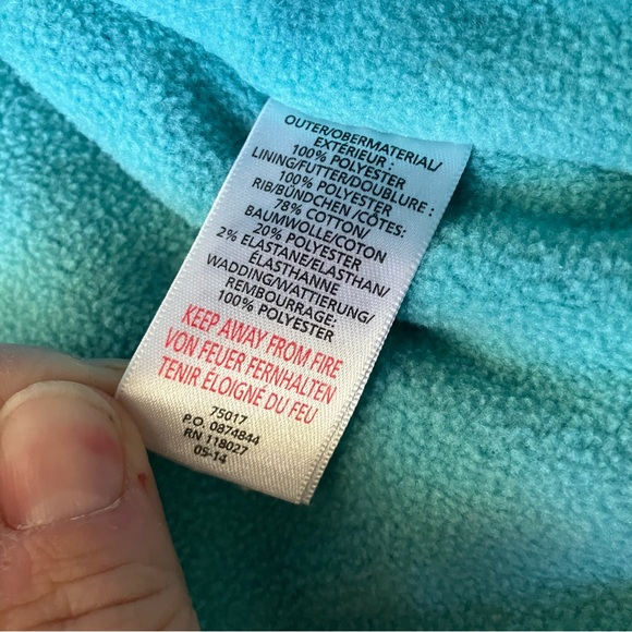 Baby Boden Colorful Floral One Piece Snowsuit Booties Fleece Lined 12-18 - Picture 5 of 13